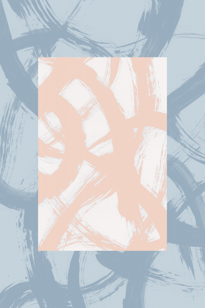 Abstract Brush Strokes 98A — artwork by Mareike Böhmer
