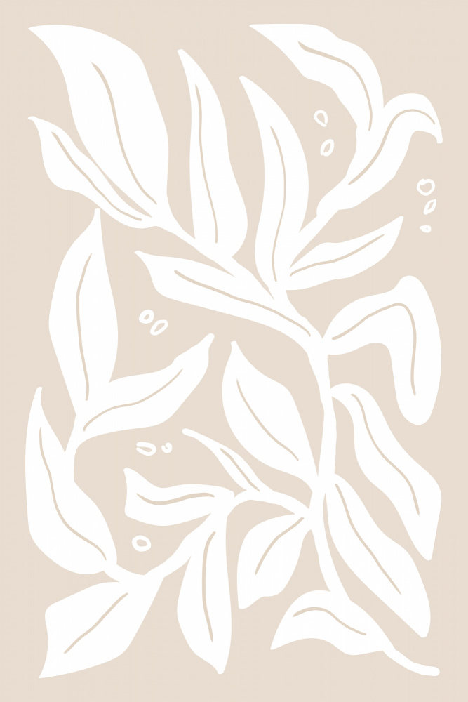 Abstract Plants — artwork by Melloi Art Prints