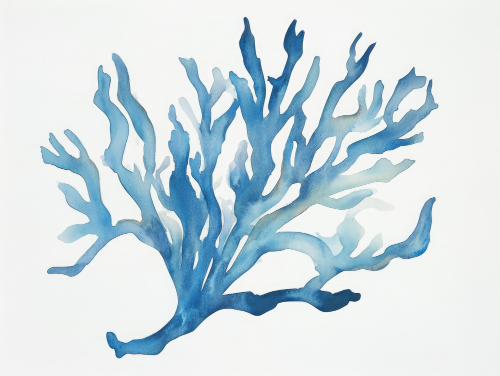 Blue Coral — artwork by Kathrin Pienaar
