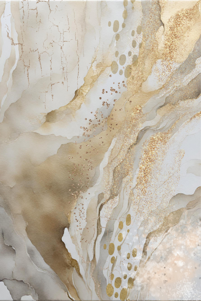 Gold Marble — artwork by Sally Ann Moss