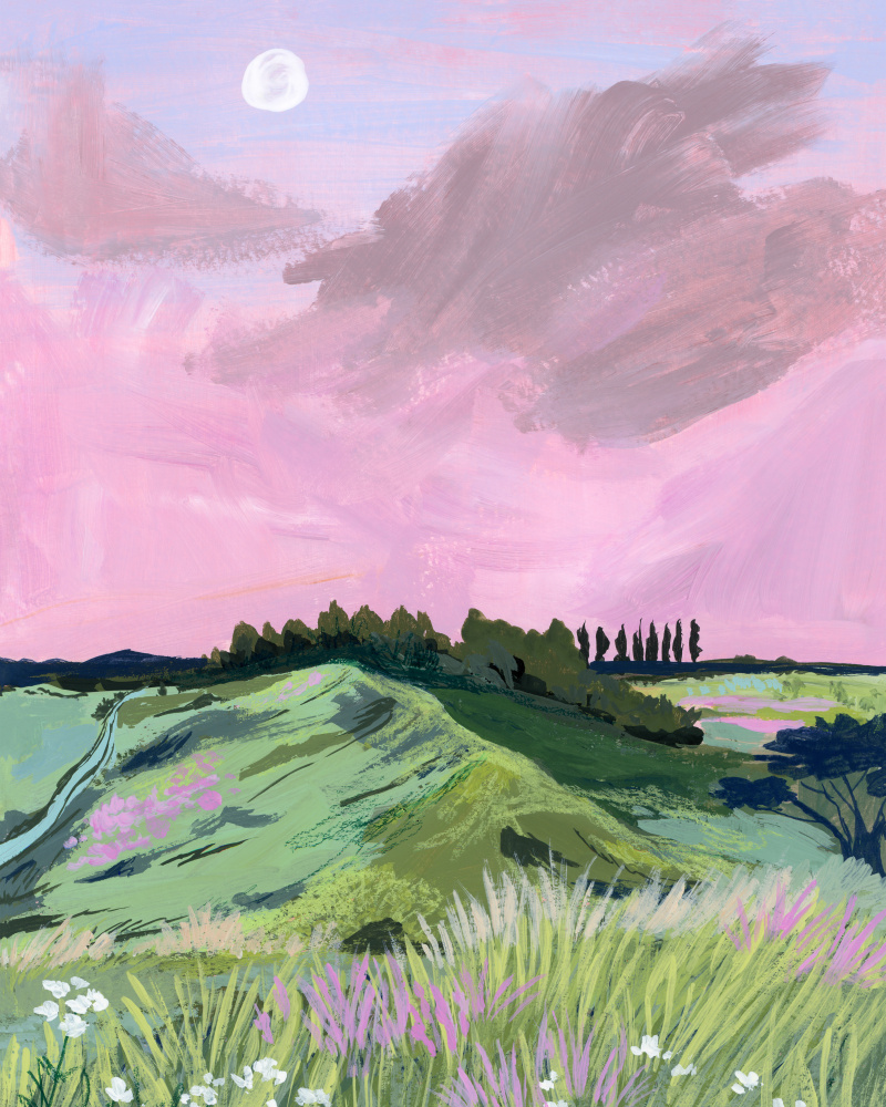 Morning Calm — artwork by Sarah Gesek